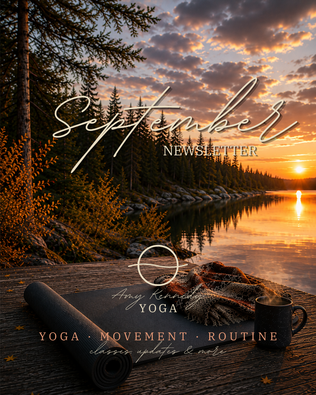 Fall Yoga Classes Kick Off Next Week!
